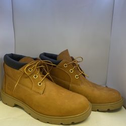 Timberland 3 Eye Chukka Big Kids' Shoes Wheat 7190r