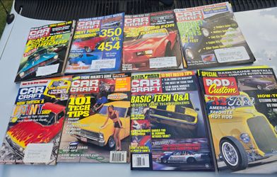 Vintage Hot Rod Car magazines