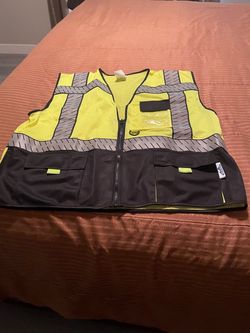 Safety sweatshirt and vest XL yellow