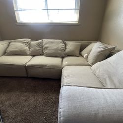 Sectional couch set (comes as individual pieces)