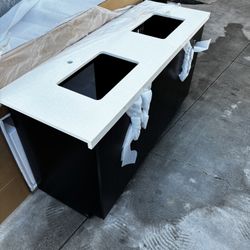 Double Bathroom Vanity – His & Hers