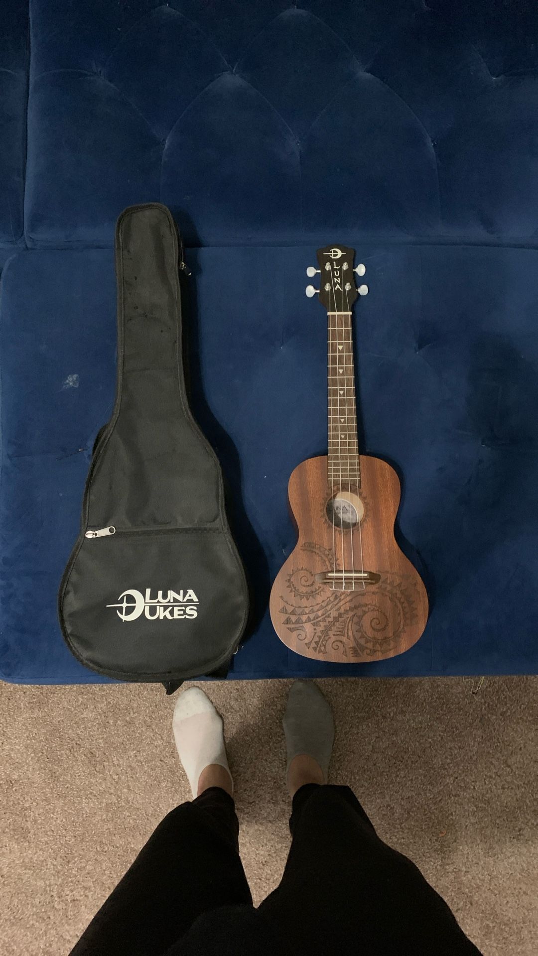 Luna Ukes Mahogany Concert Ukelele