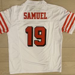 New San Francisco 49ers Deebo Samuel Jersey White XL