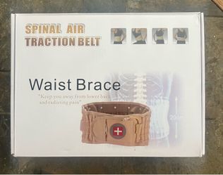 Adjustable Inflatable Back Support Belt