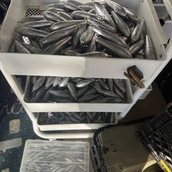 Fishing Weights. 6-16oz Torpedos In Murrieta. 