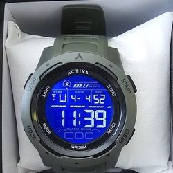 New Activa Invicta Ranger X Terrain Invicta Digital Men's Watch 45mm in Green Color Combo. Water Resistant