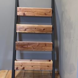 4 Tiered Cedar Herb Stand 