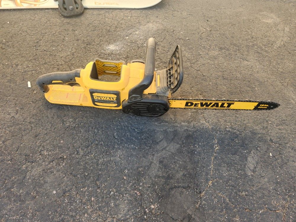 Dewalt Chainsaw.