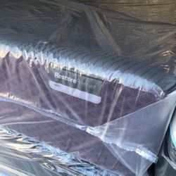 New queen size Purple Restore Premier