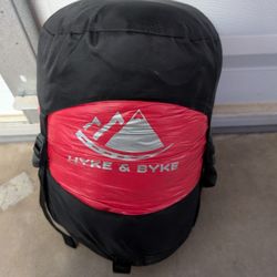 Hyke & Byke Quandary 15°F Cold Weather Mummy Hiking & Backpacking Sleeping Bag