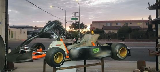 Vlr emerald gokart with briggs 206 motor cadet gokart