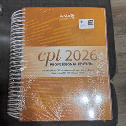 CPT® Professional 2026 Edition — BRAND NEW & FACTORY SEALED