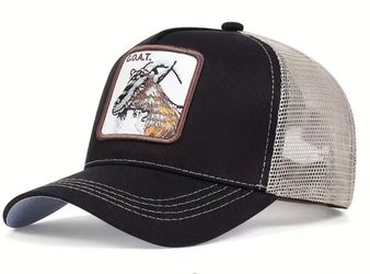 Goat Hat Baseball / Trucker Hat