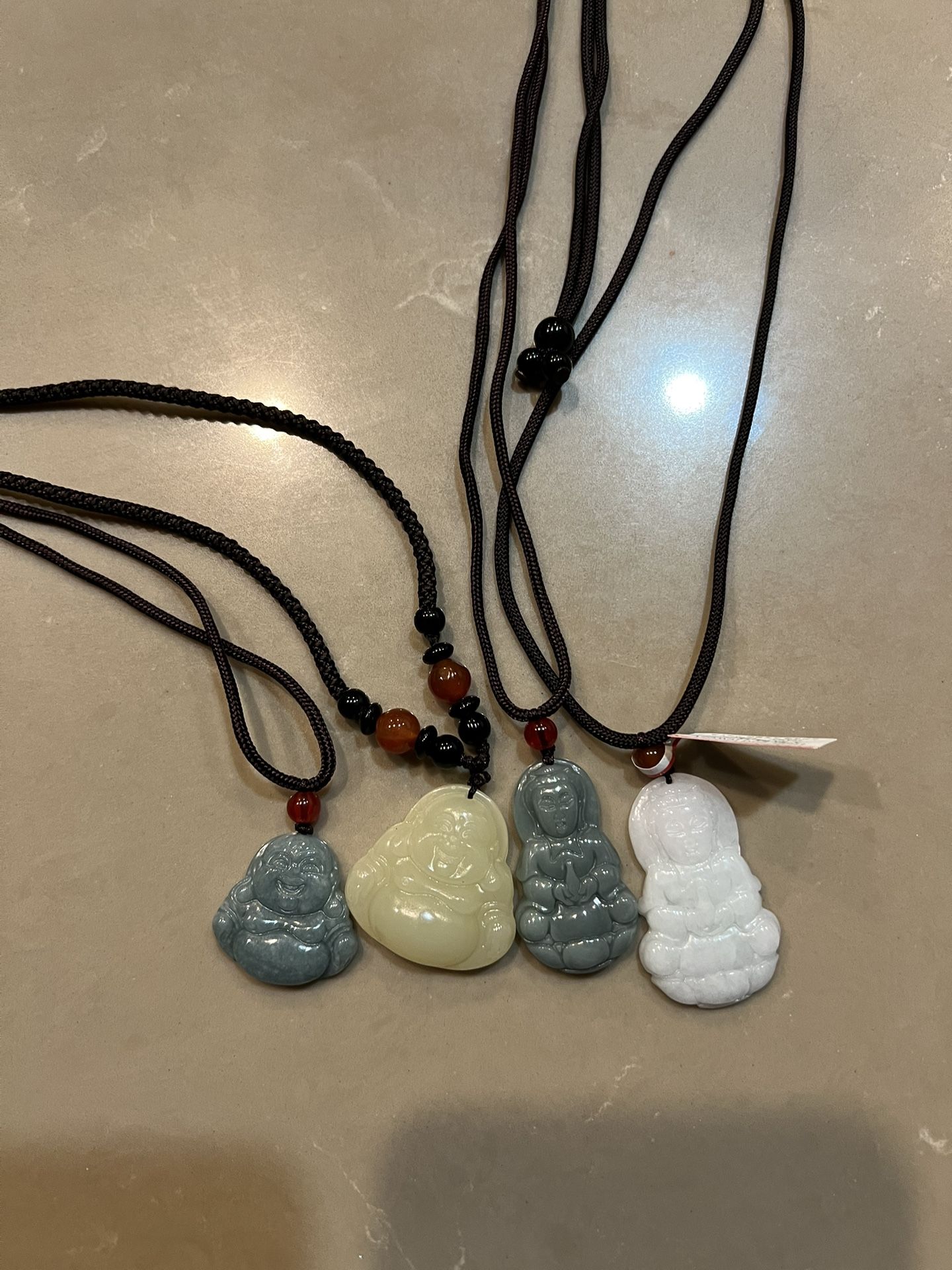 Assorted Jade Necklace Charms