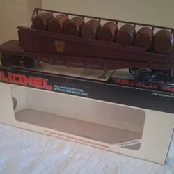 Lionel 6-16317 O Gauge Pennsylvania Barrel Ramp Car LN/Box