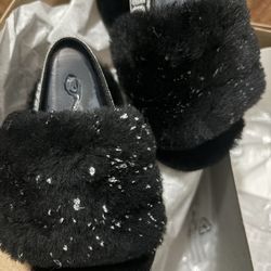 UGG Fluff Yeah Metallic Sparkle - Toddler