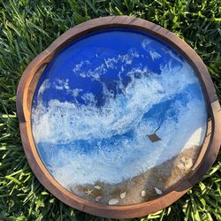 Handmade Epoxy Serving Tray