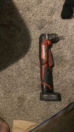 Milwaukee drill with battery