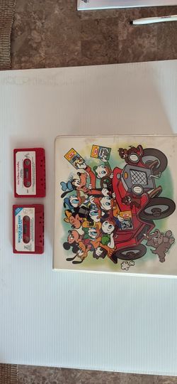 Vintage Disney Cassettes and read along books