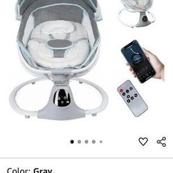 Electric Baby Swing for Infants Toddler Portable Swing Baby Rocker