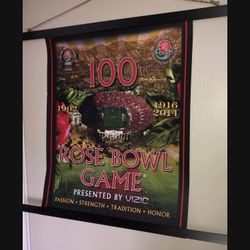 Rose Bowl Game 100th Year Poster