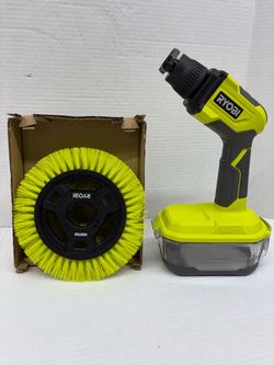 RYOBI 18V Cordless VORTEX Power/Electric Spin Scrubber (Tool Only)