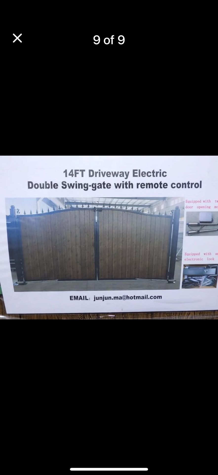 💥Driveway Gate Fence Gate Posts💥