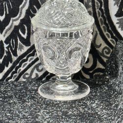 Vintage Crystal Candy Dish