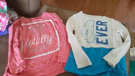 Set of 4t tops 2.00 ea