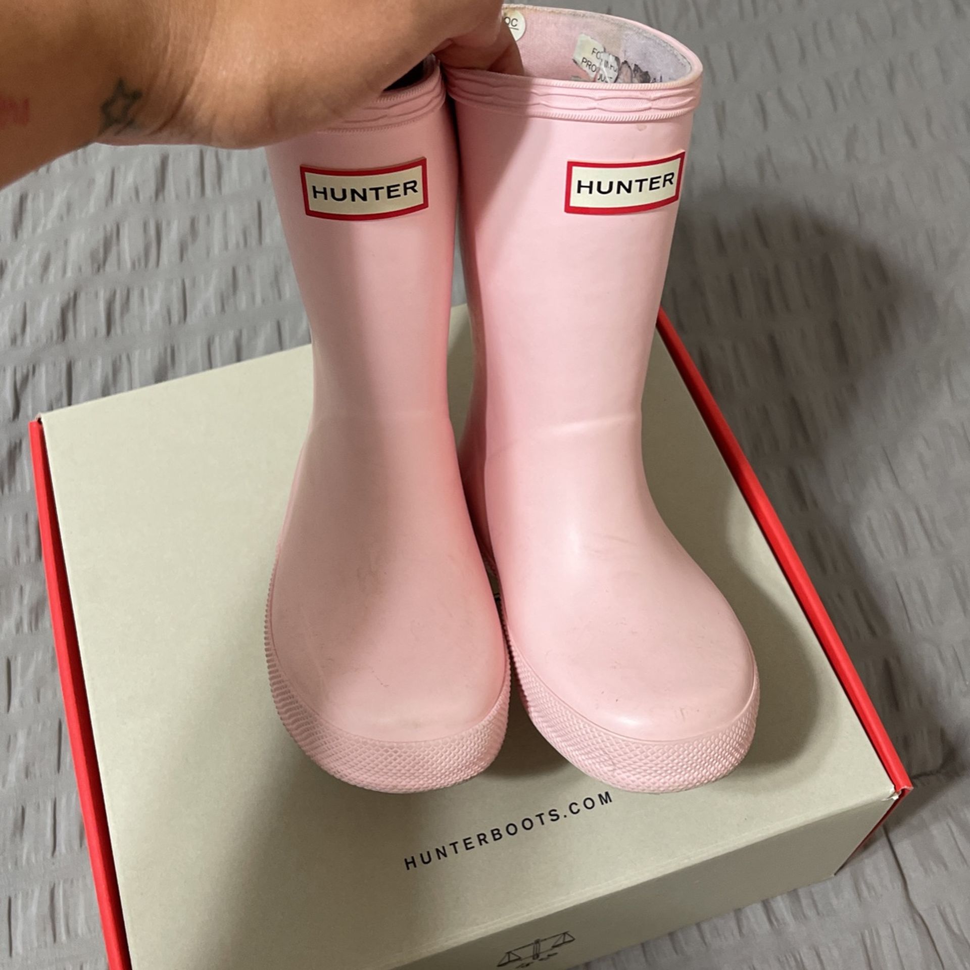 Hunter Boots Size 8B/9G Toddler