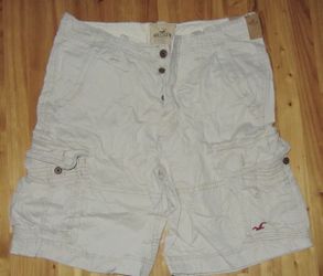 SHORTS CARGO HOLLISTER 36