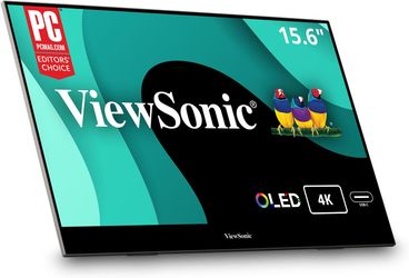  ViewSonic VX1655-4K-OLED 15.6 Inch 4K UHD Portable OLED Monitor #2433ZY2