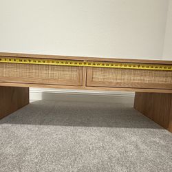 Modern Rattan Coffee Table 