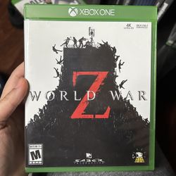 Xbox One World WarZ Game Disc