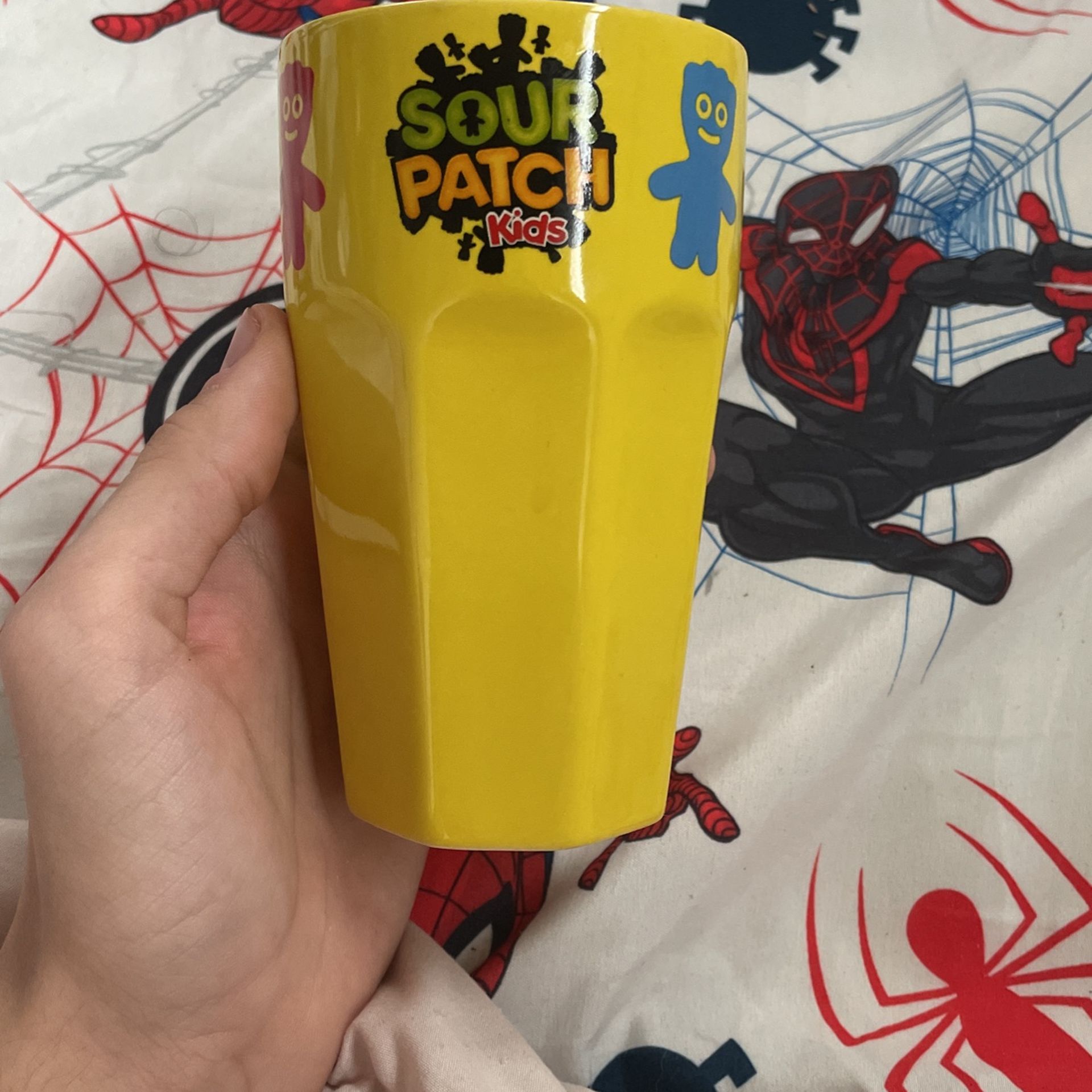 sour patch kids glass cup