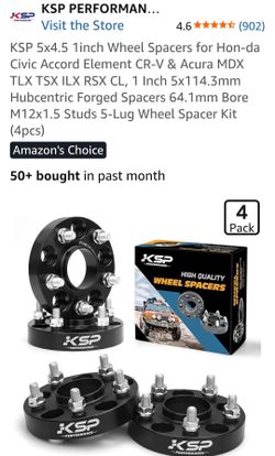 NEW HONDA/ACURA WHEEL SPACERS