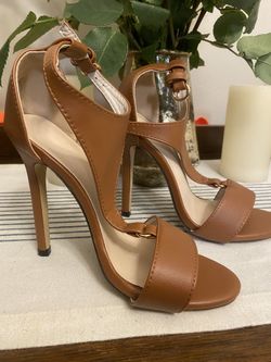 Womens Brown Size 6 High Heels