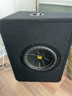 Kicker 50TCWC104 10" CompC 4-Ohm Loaded Subwoofer Enclosure