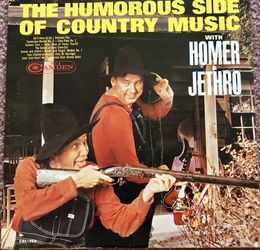 Humorous Side of Country Music w/ Homer & Jethro Vinyl Album $8