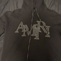 amiri hoodie black 