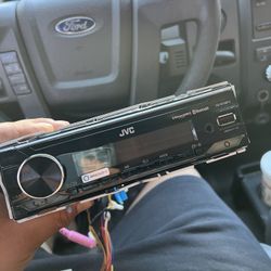 JVC Single Din Radio 