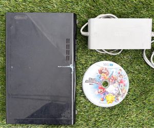 Black Wii U console