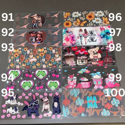 Animal UV DTF 16 Oz Cup Wrap