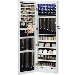 Mirror Jewelry Cabinet