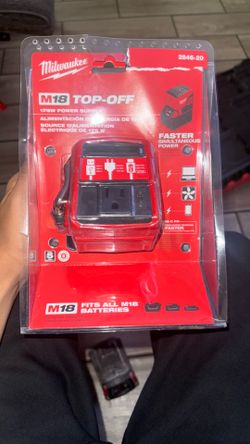 Milwaukee top-off charger