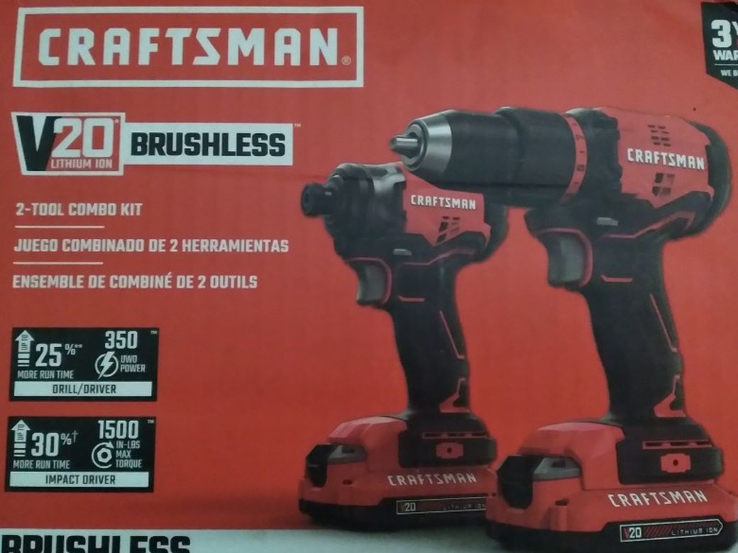 Craftsman 2 Drill Combo Kit