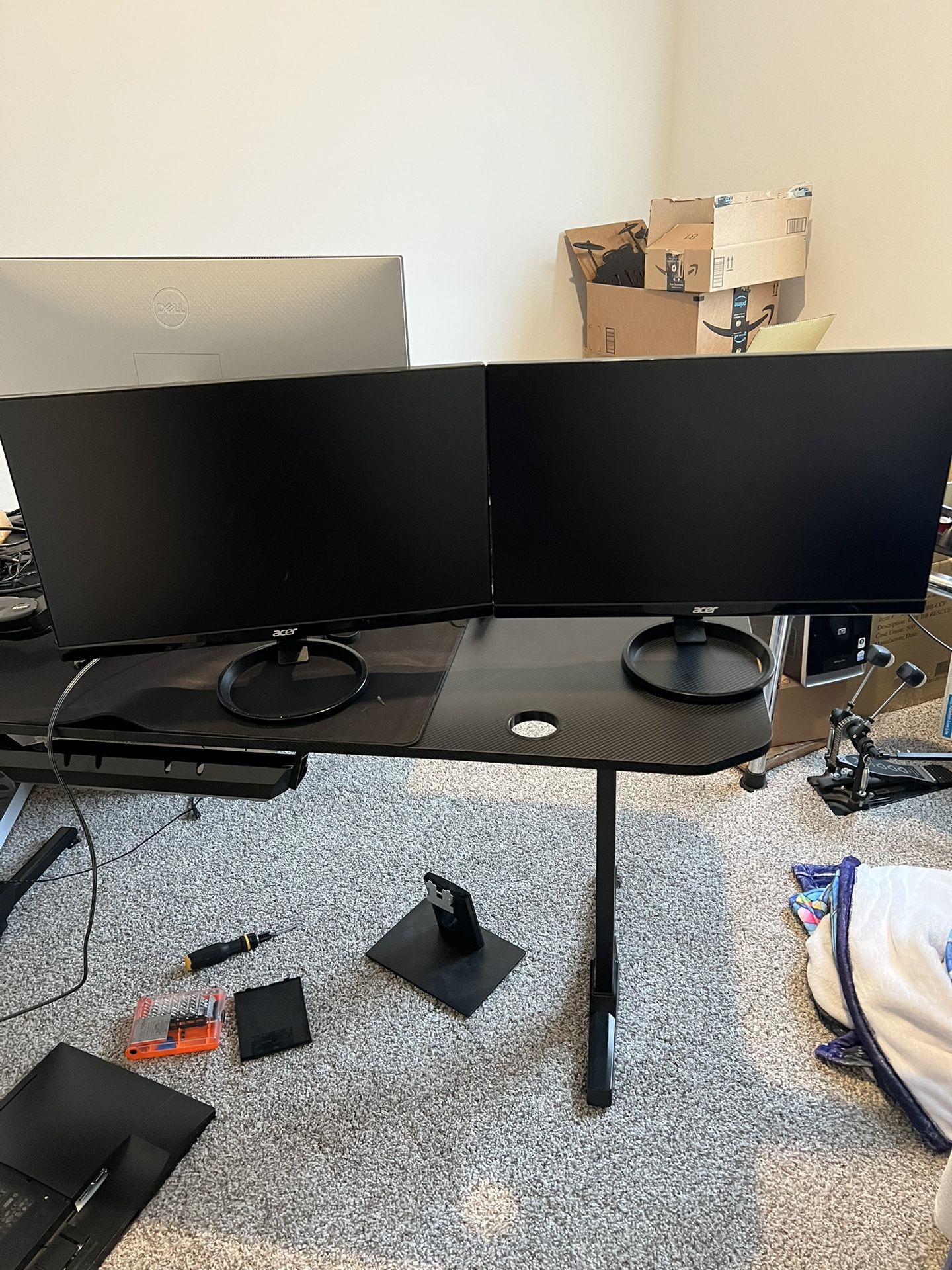 Dual Acer Monitors
