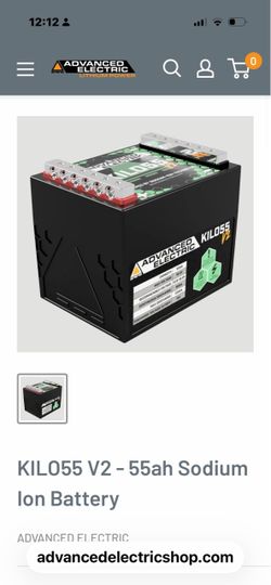 Kilo 55. High output battery