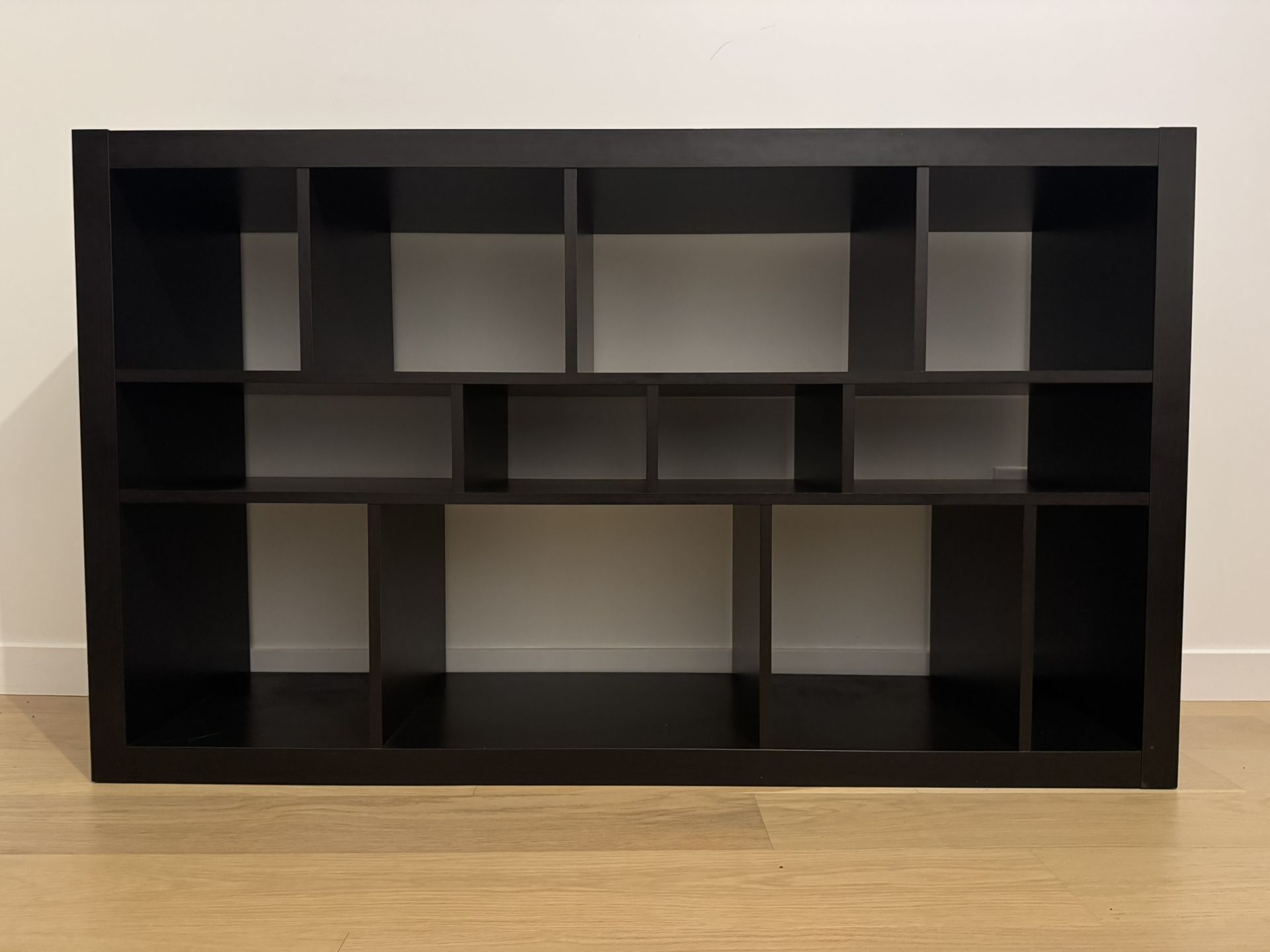 Black TV Stand / Media Storage / Credenza / Shelving Unit