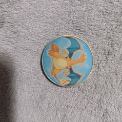 Pokemon Charizard Metal Coin 